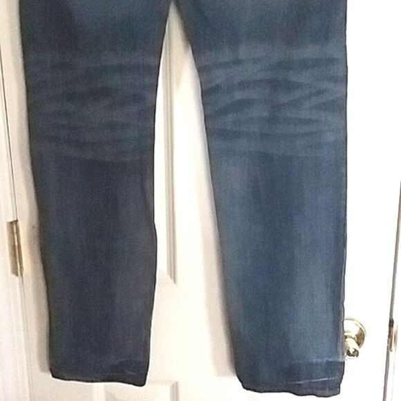 American Eagle Ex- Boyfriend Jeans Distressed Medium Wash - Picture 8 of 11